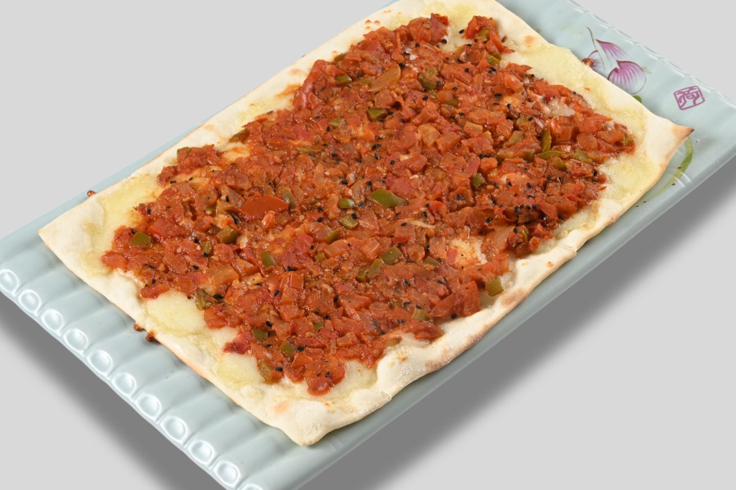 Muhammara Manqusha With Cheese
