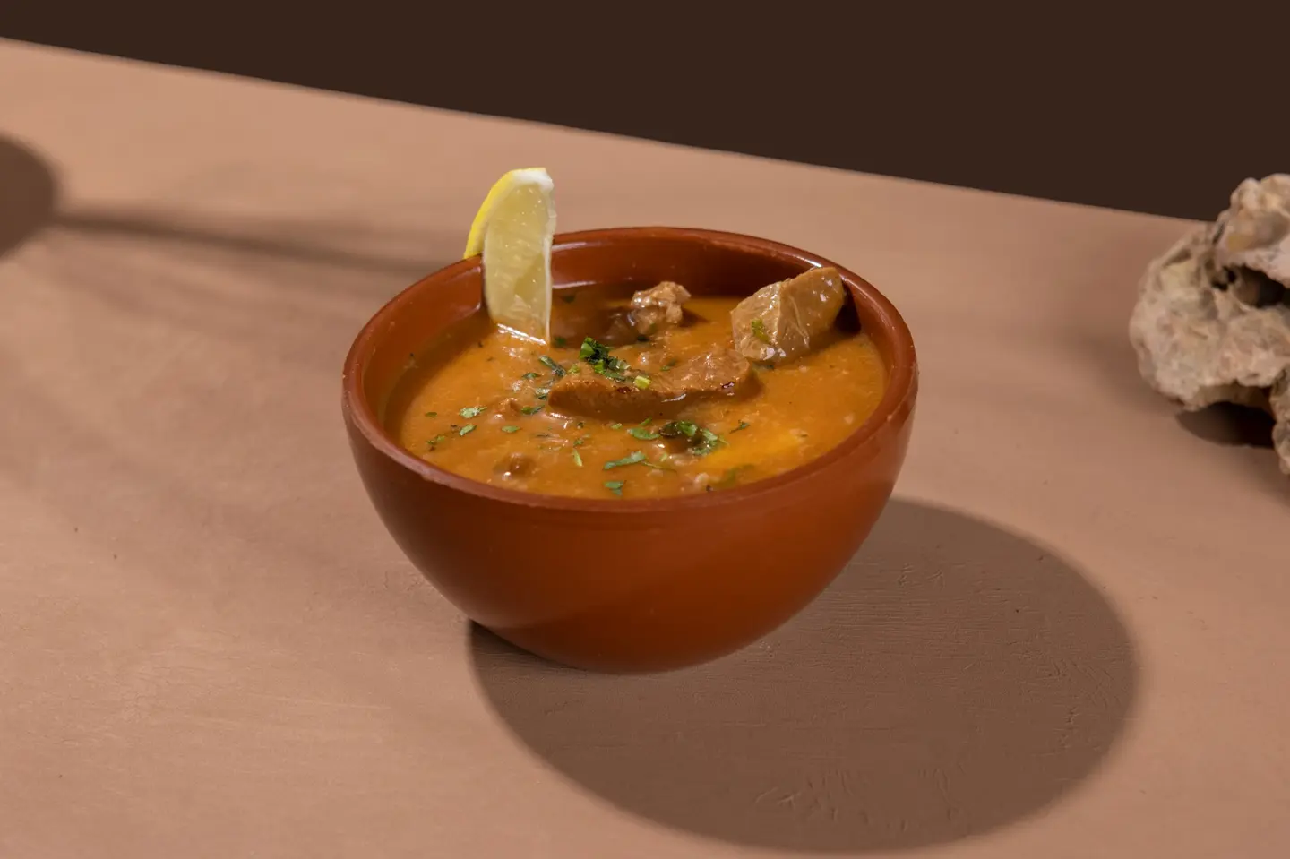 شوربة شوفان لحم