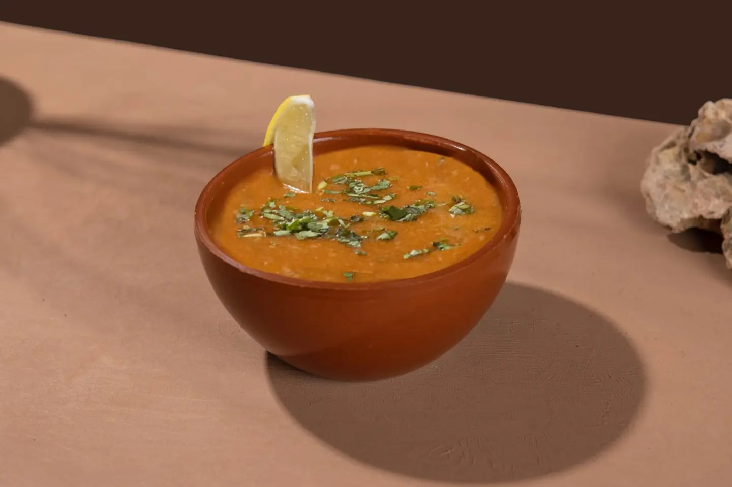 شوربة شوفان سادة