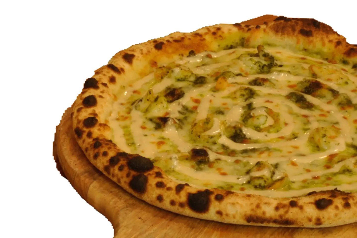 بيتزا بيستو شرمب