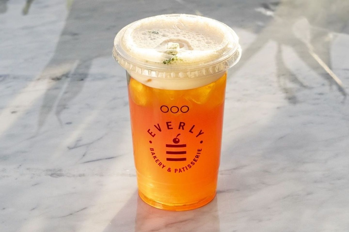 Peach And Passion Fruit Ice Tea