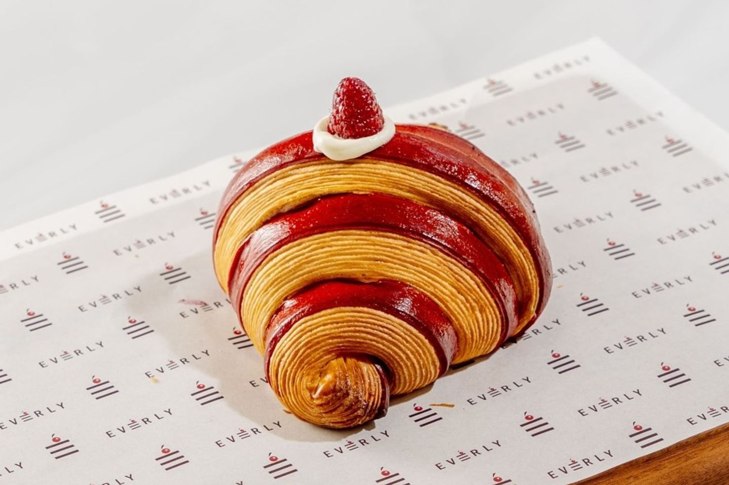 Raspberry Cheesecake Croissant