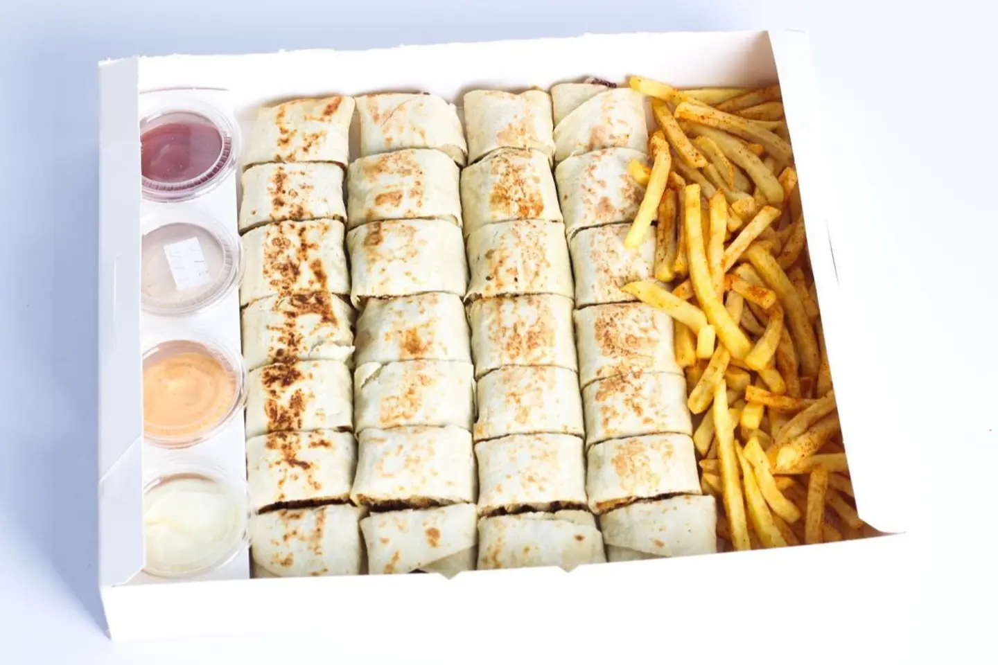 طبق شاورما عائلي