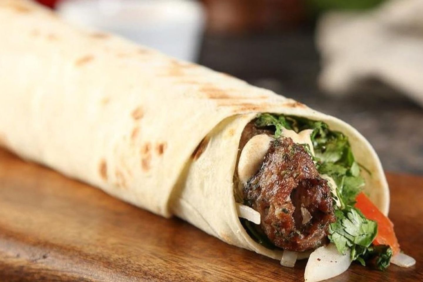Meat Kabab Sandwich