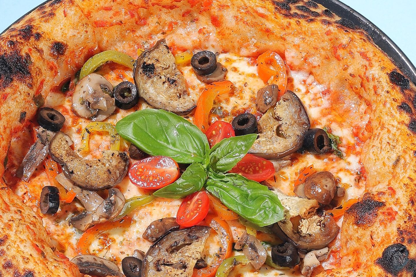 Eggplant Pizza