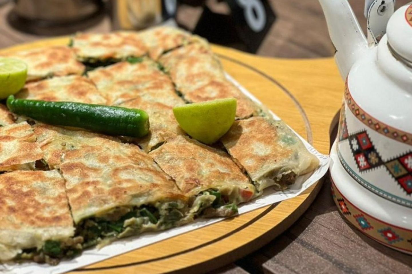 مطبق خضار باللحم