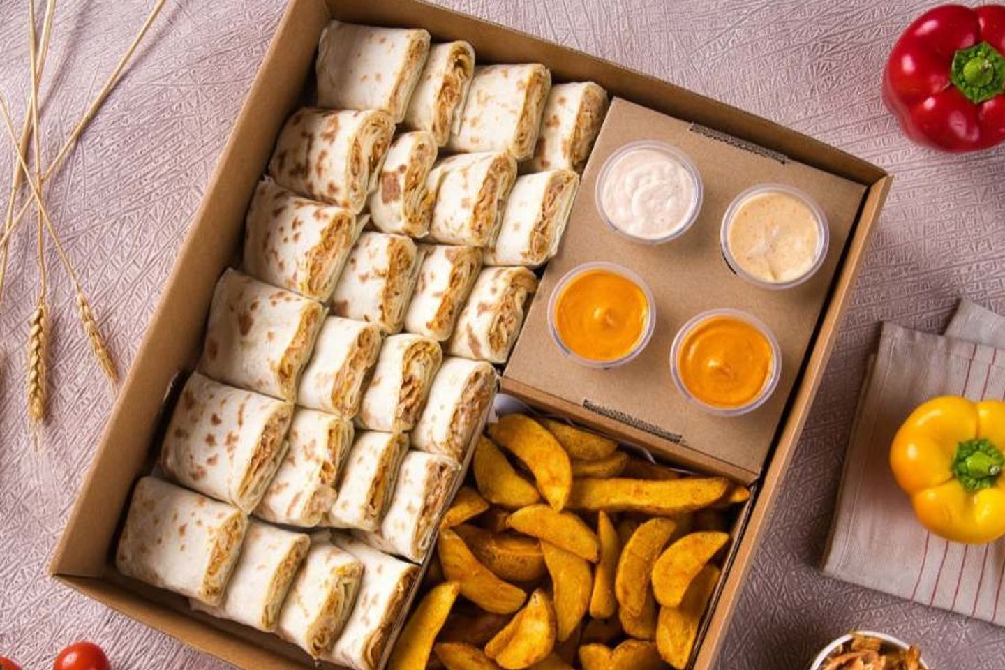 Smoke Chicken Box - Potato Wadges