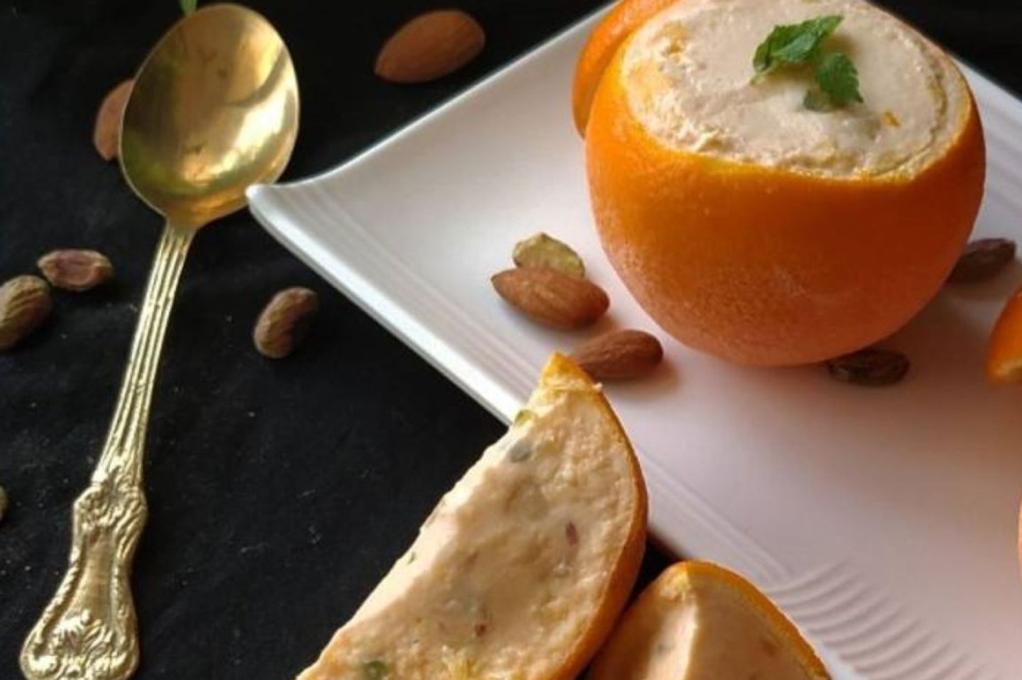 Orange Kulfi