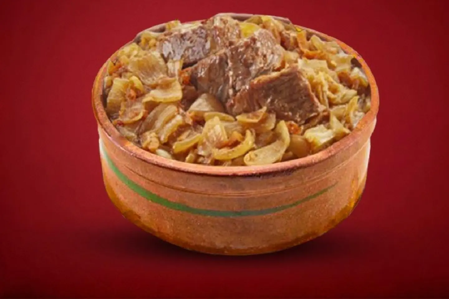 طاجن لحم بالبصل