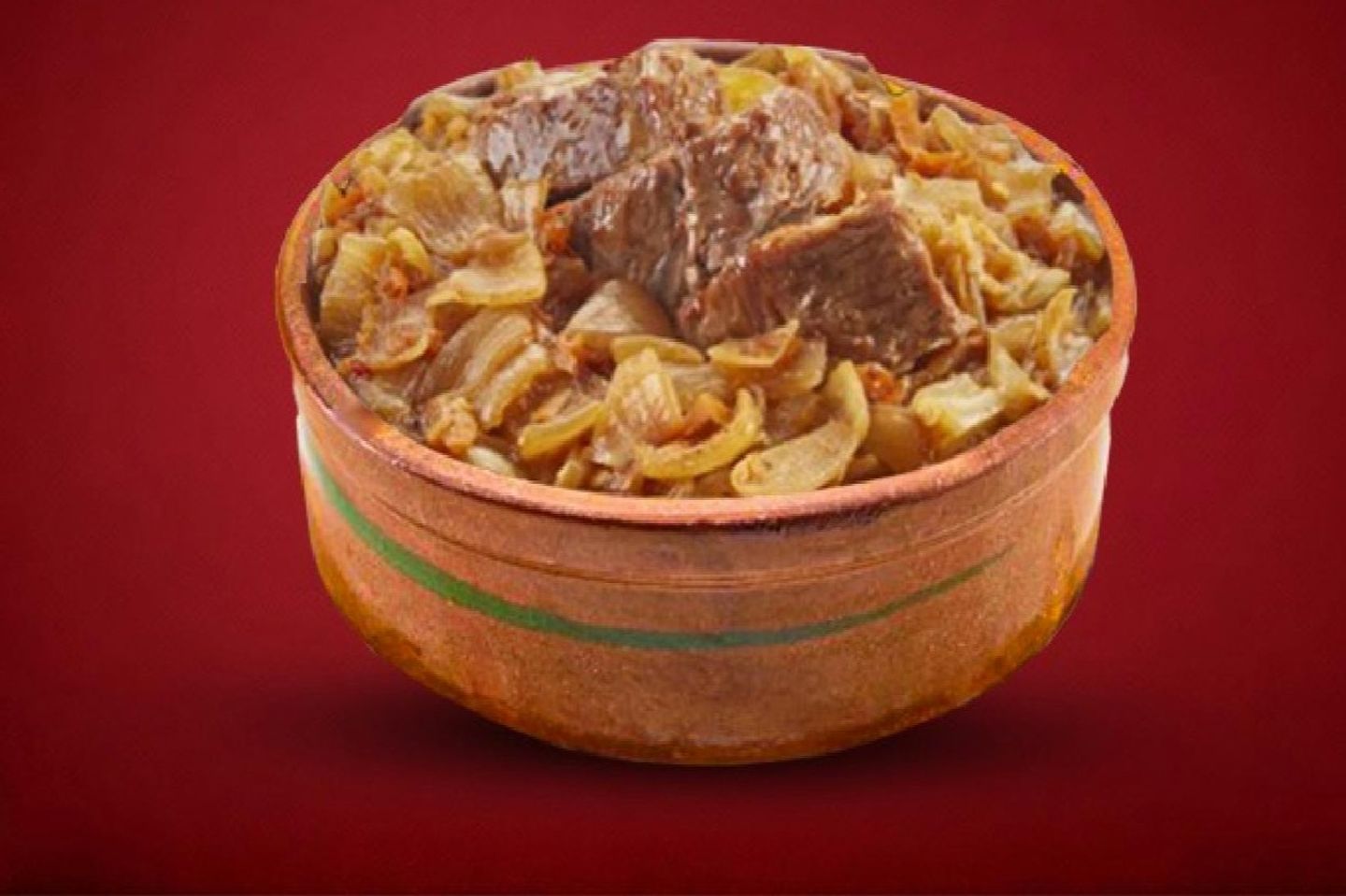 طاجن لحم بالبصل