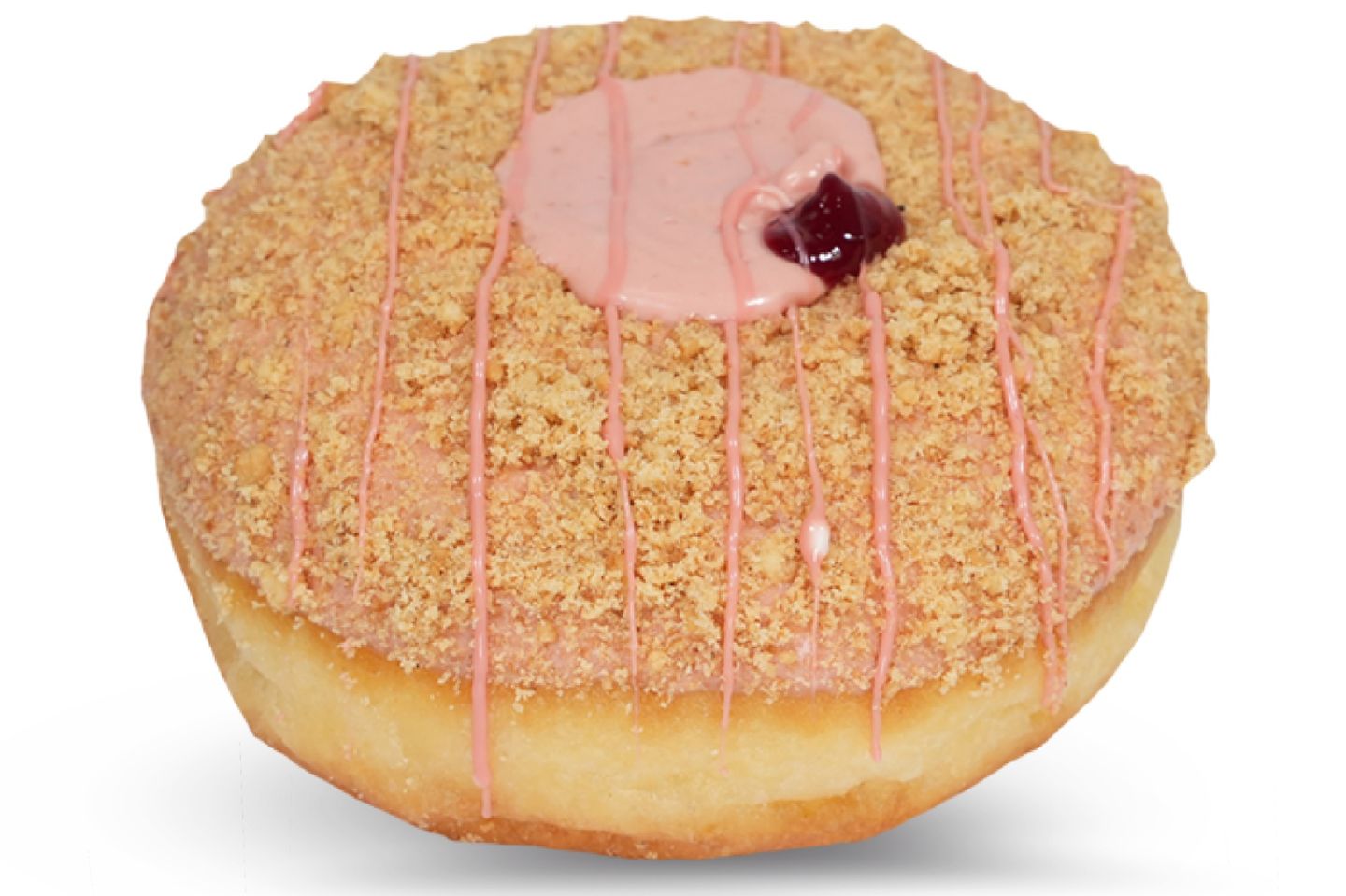 Strawberry Shell Donut