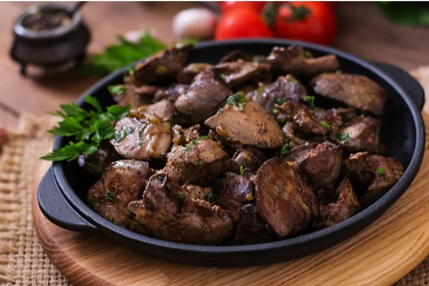 كبدة بالفرن