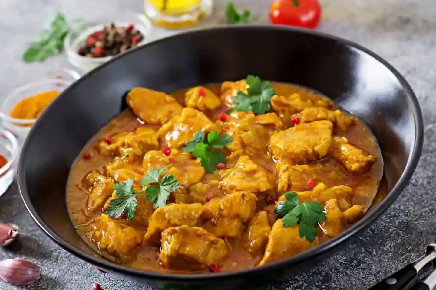 Aloo Chicken Nawabi