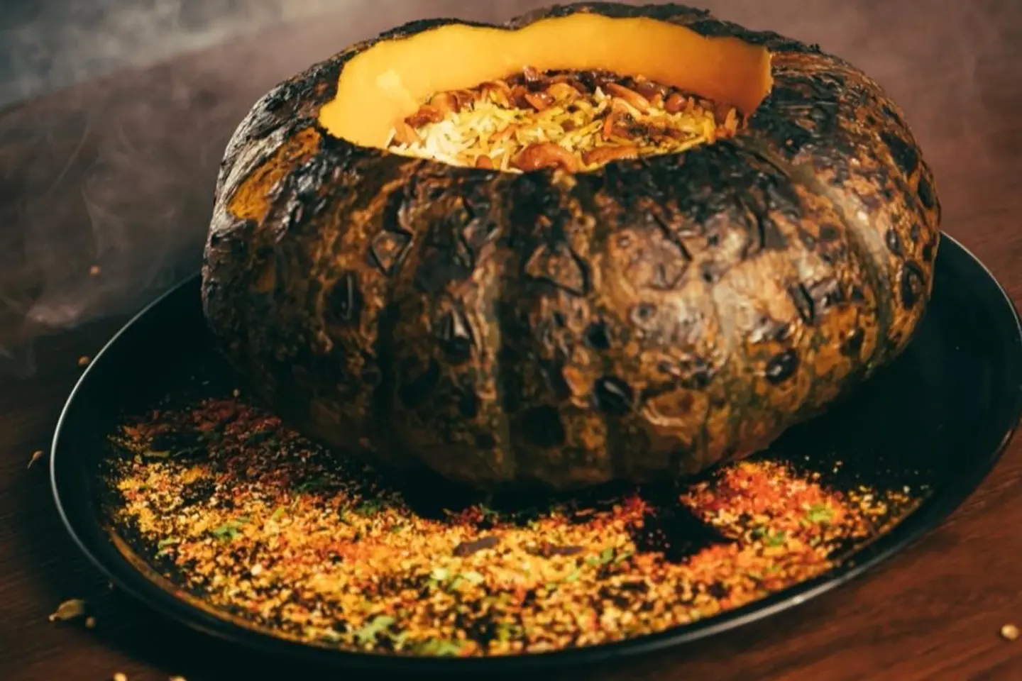 يقطين برياني نان  - صغير