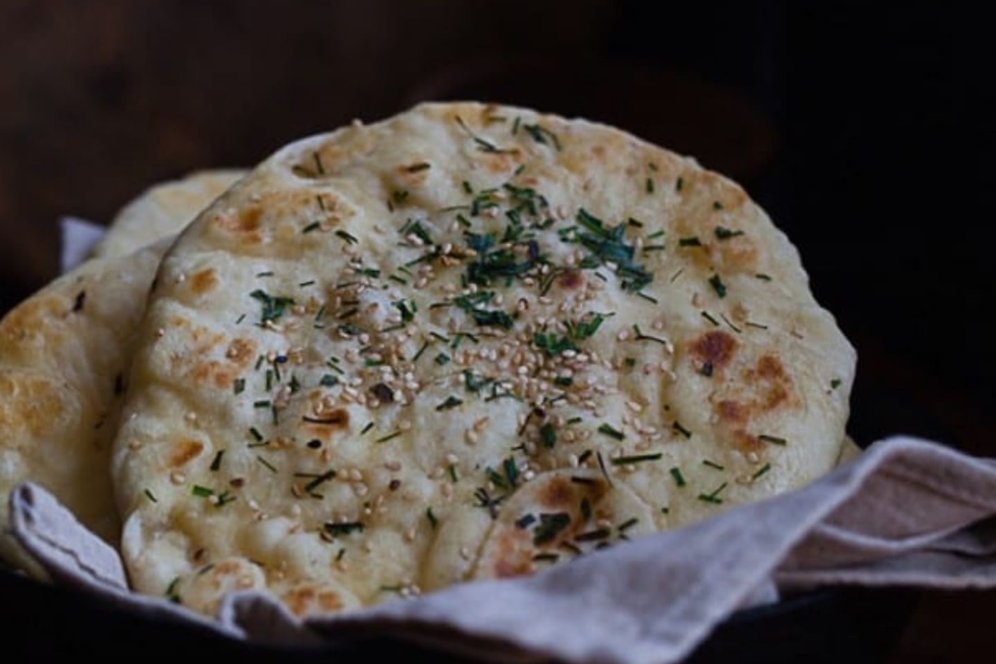 Chia Seeds Naan