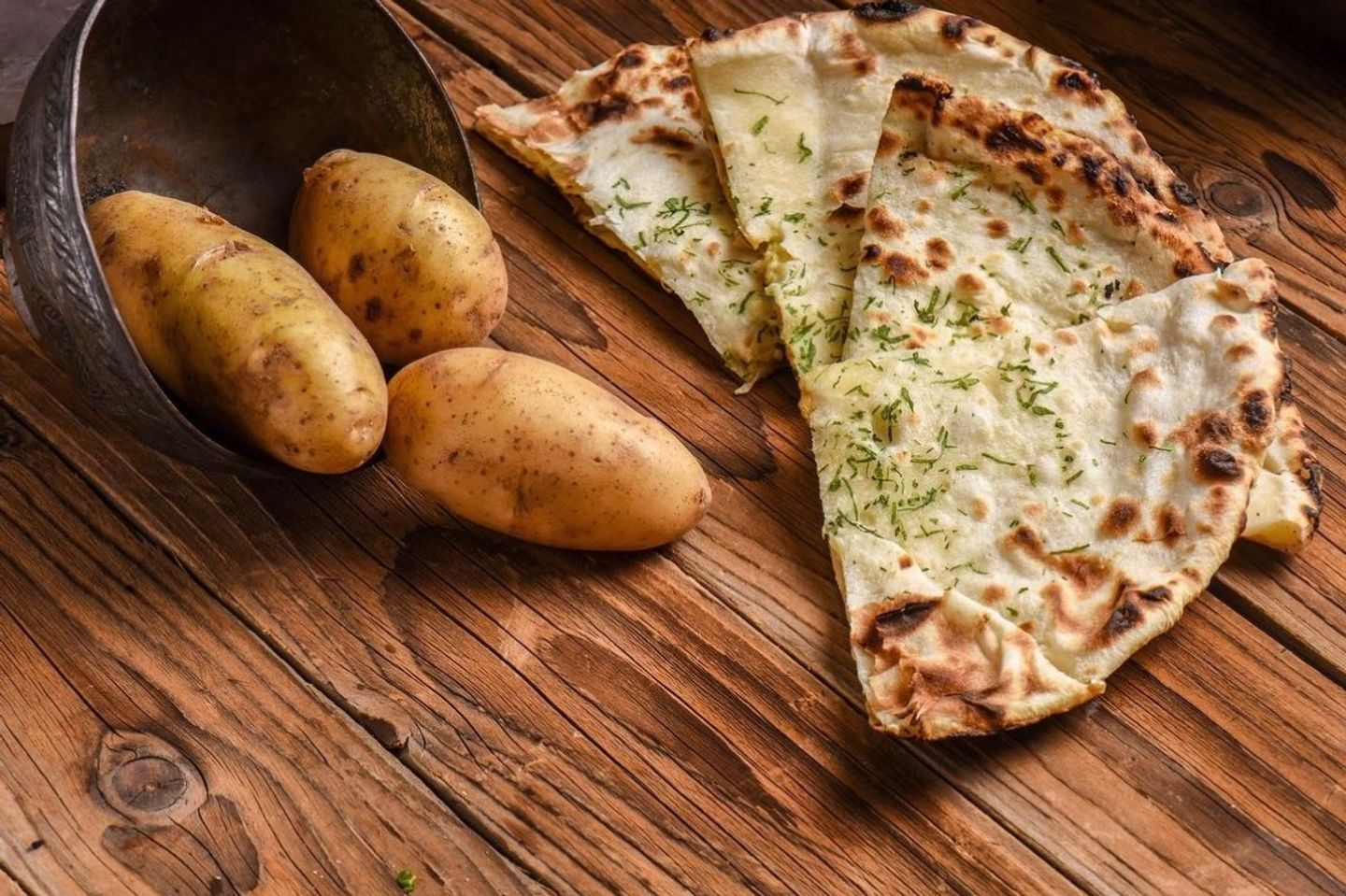 Potato Naan