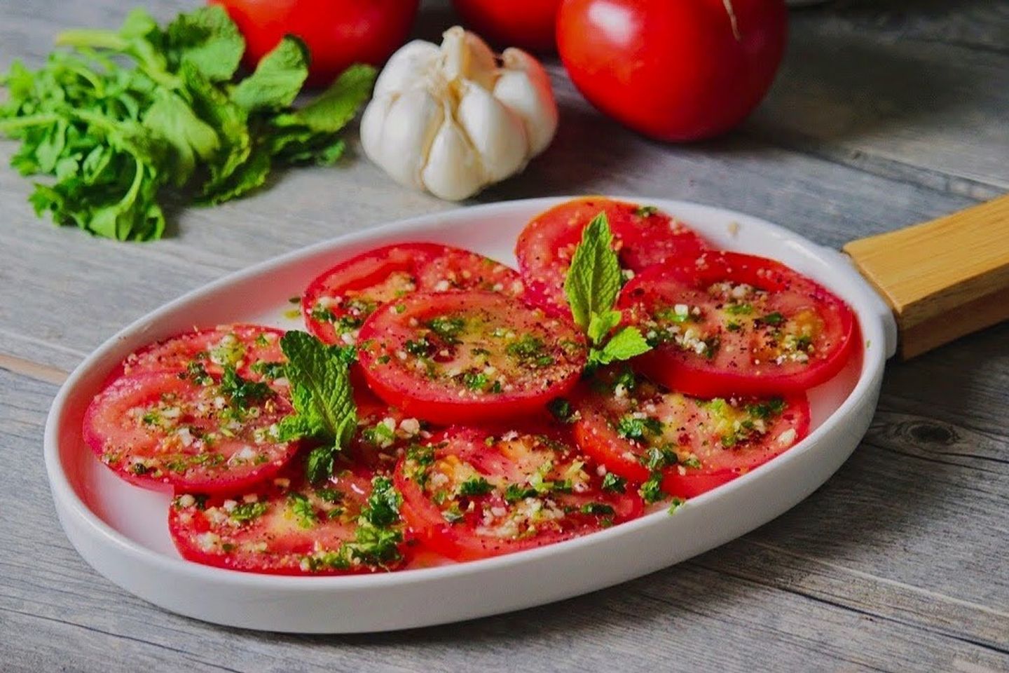 Marinated Tomato Salad