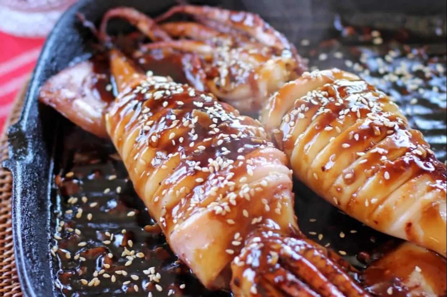 Sizzling Stuff Squid