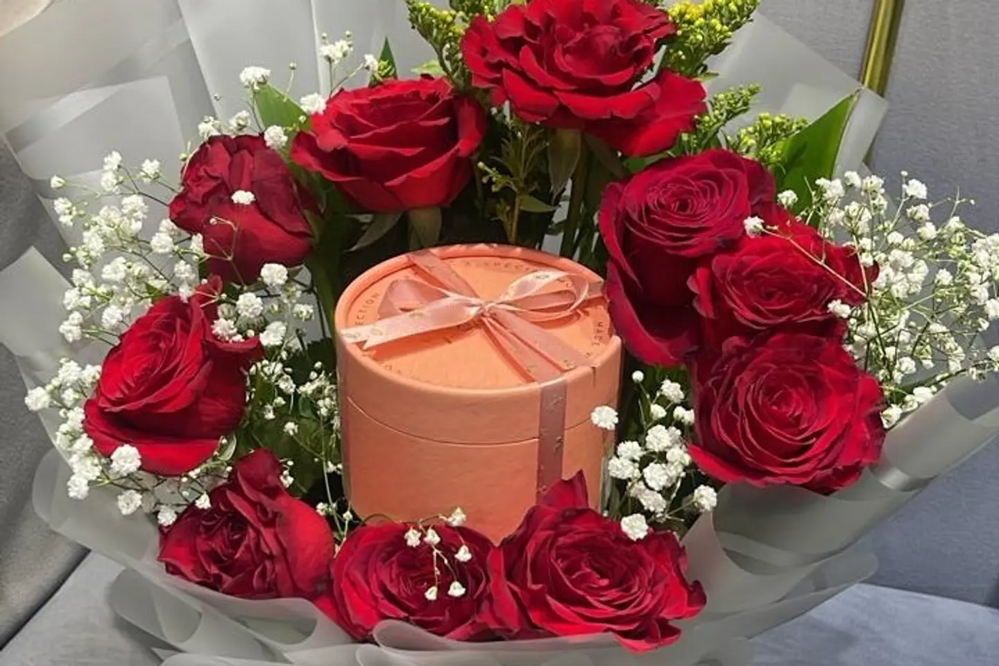 Red Package With Chocolate Anoush