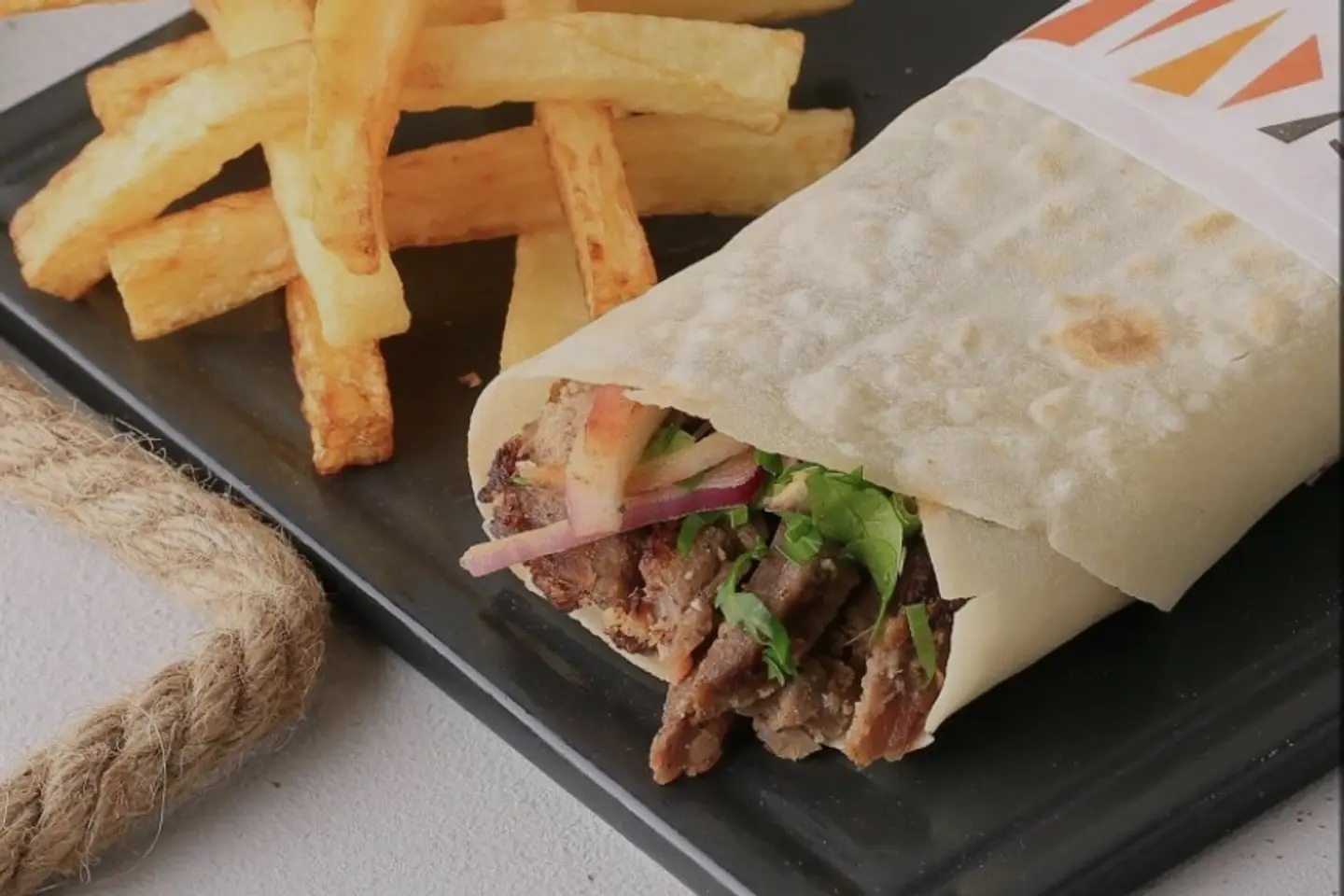 Saroukh Meat Kebab Sandwich
