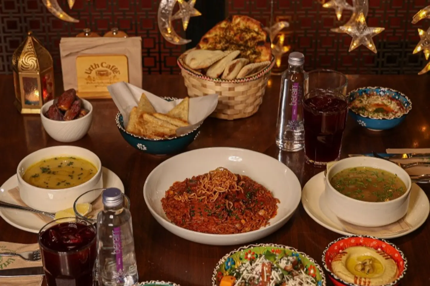 ايرث كافيه قائمة رمضان