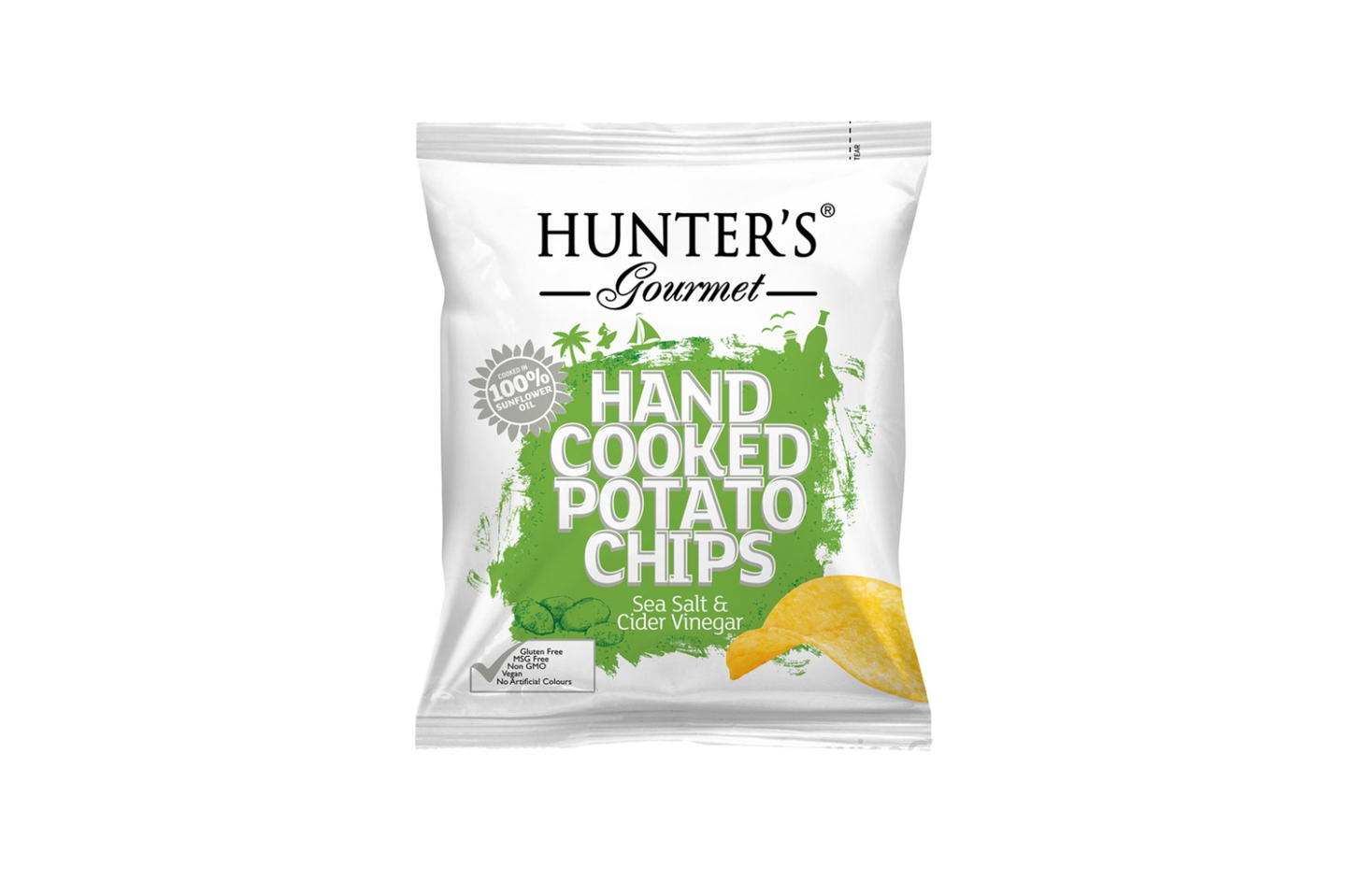 Hunter Chips Sea Salt And Cider Vinegar 40g