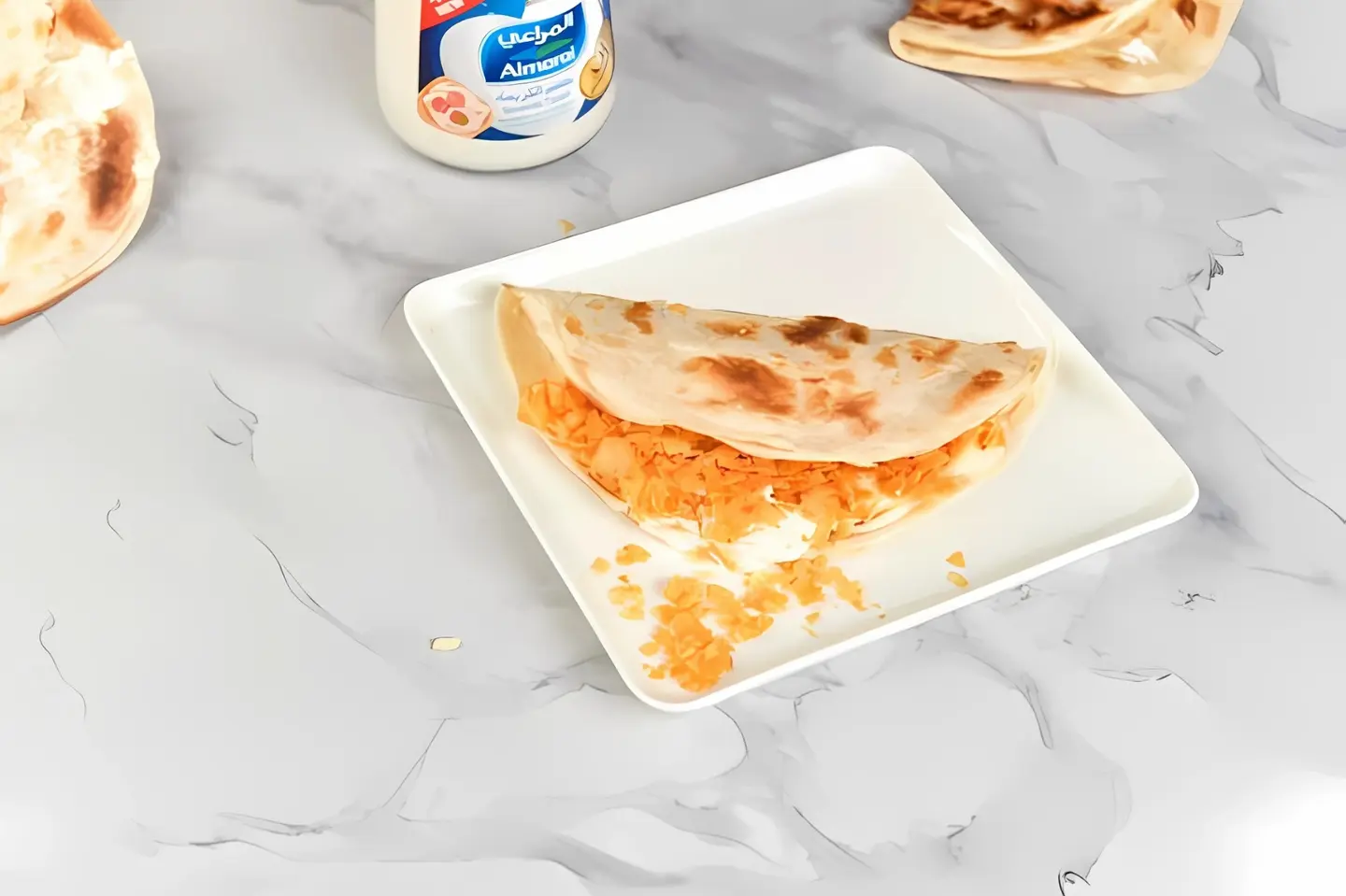 Omani Cheese And Chips Chapati