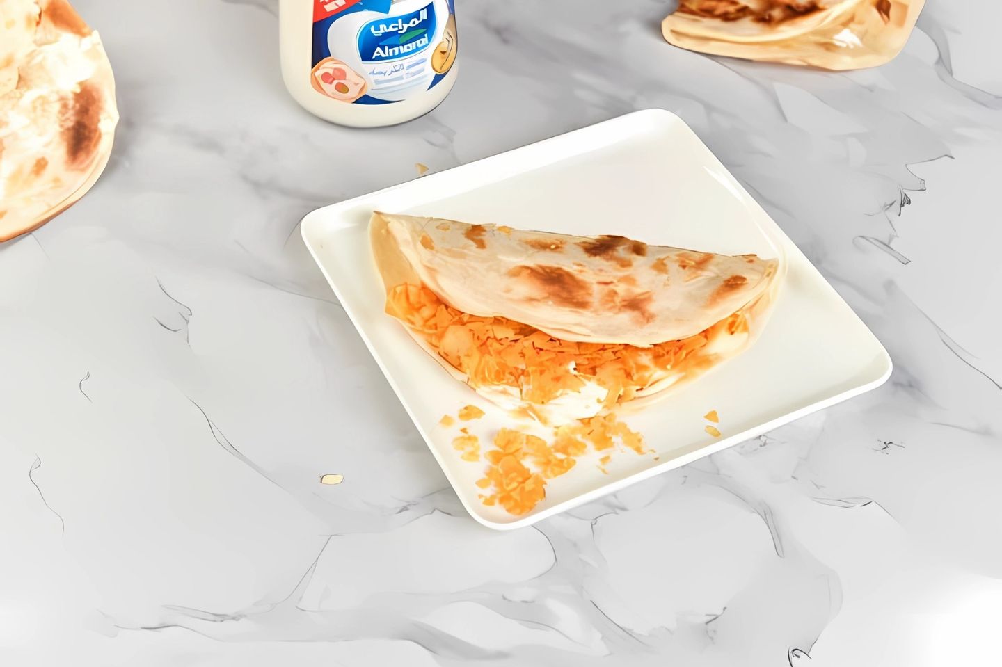 Omani Cheese And Chips Chapati
