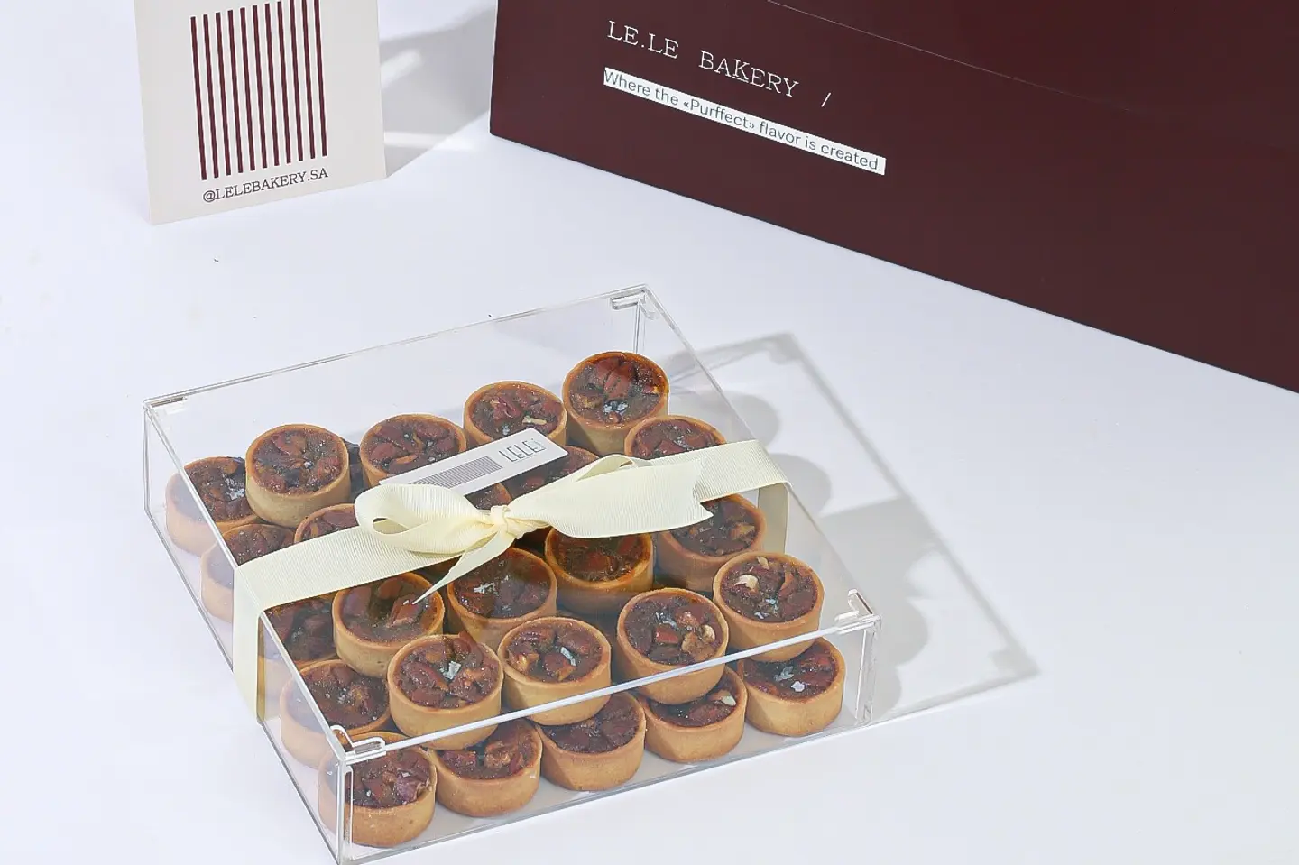 Elegant Box Pecan Tart