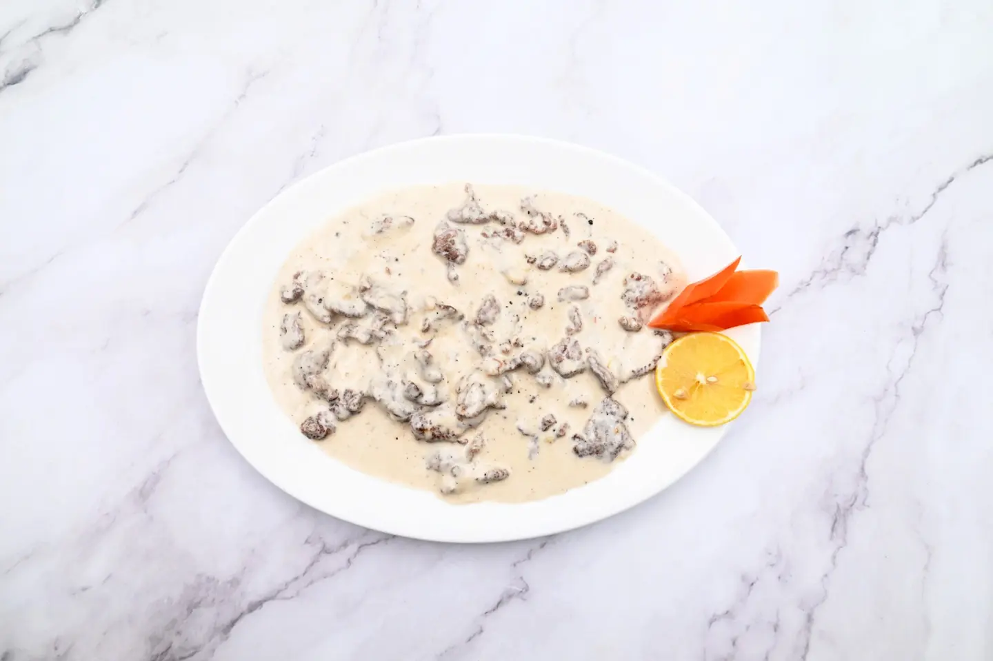 Fish With Black Pepper Sauce