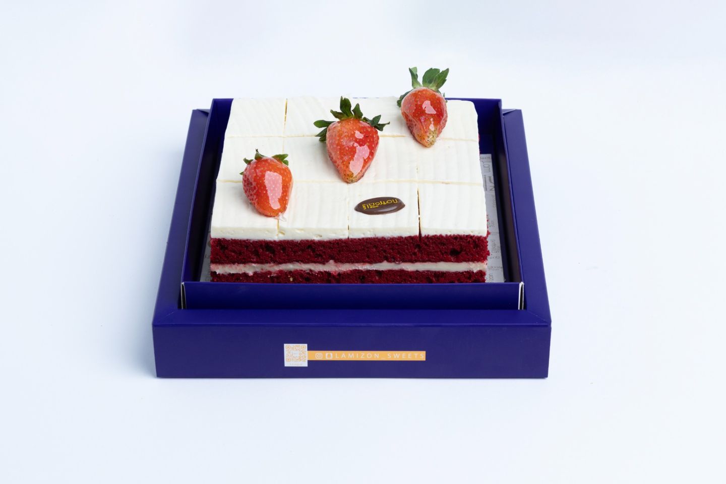 Square Red Velvet Rainbow