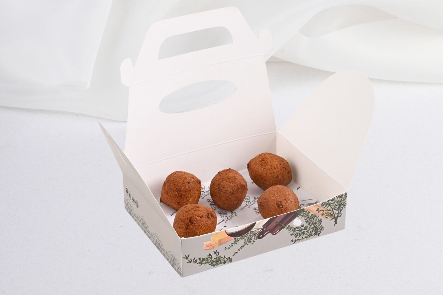 Chicken Kibbeh Box Of Five Pieces