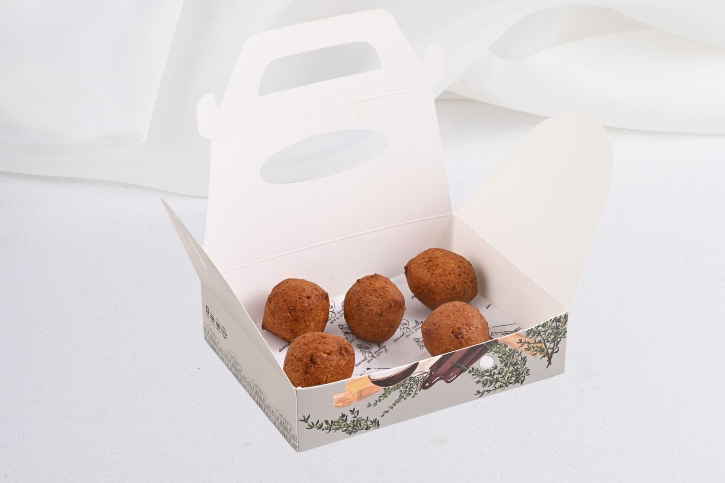 Five Snakes Meat Kibbeh Box