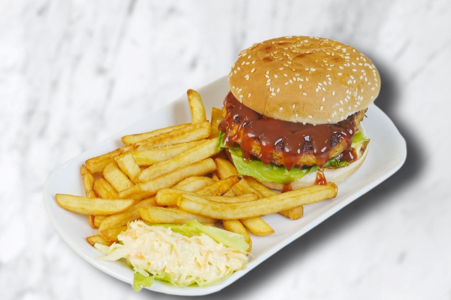 Chicken Burger With Cheese