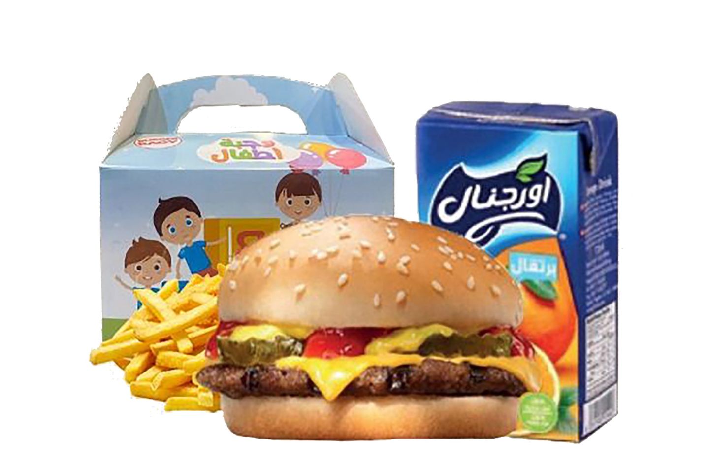 وجبة أطفال  شيز برجر