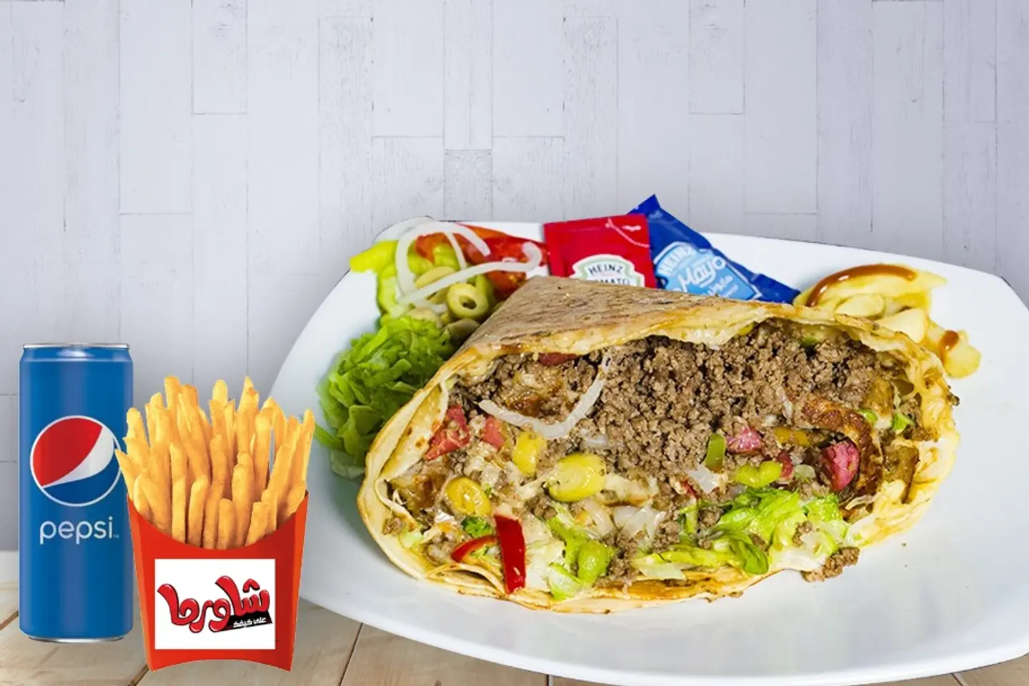 Ala Keefak Crepe Meal