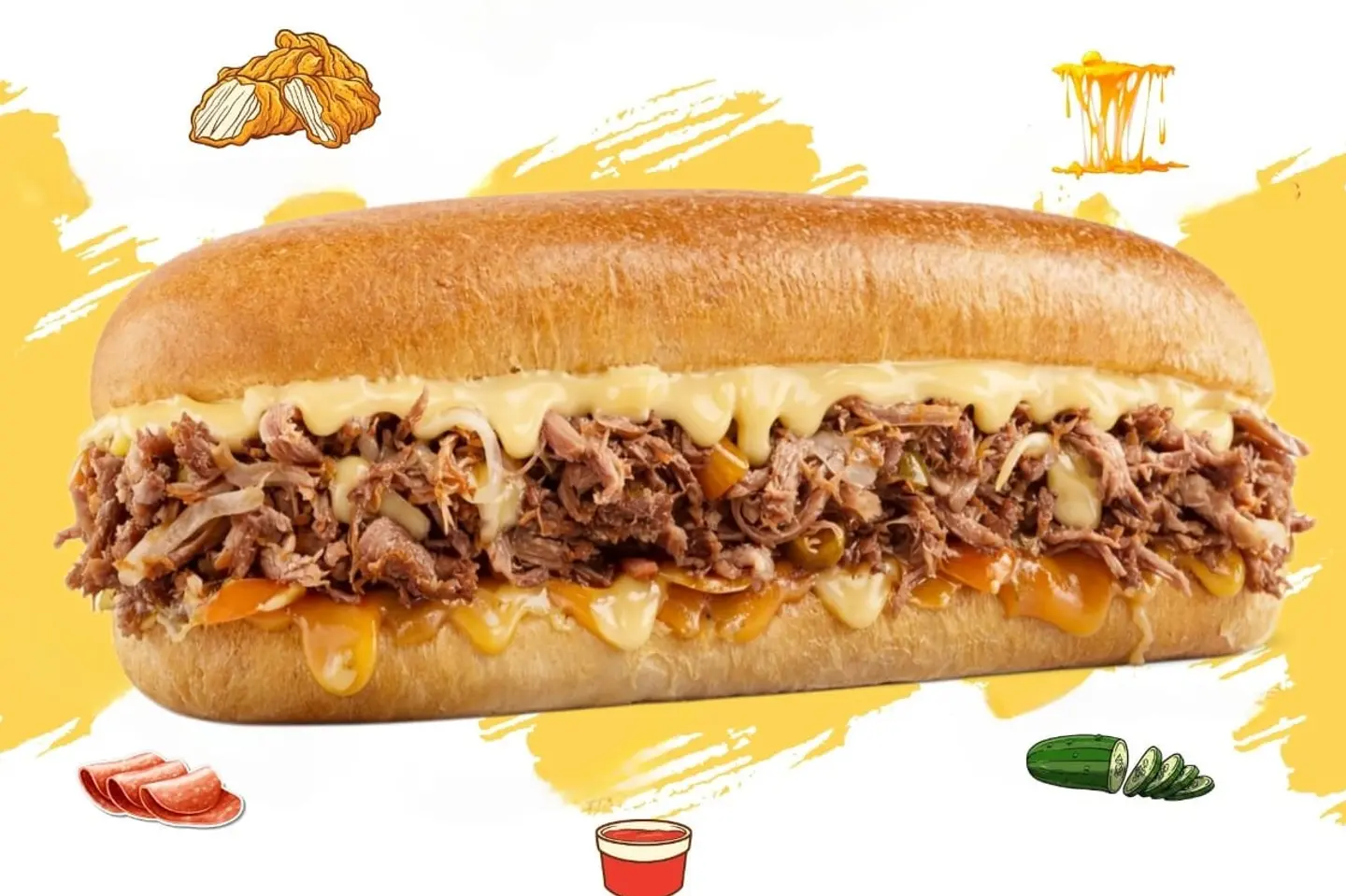 لحم فرايدي كبير