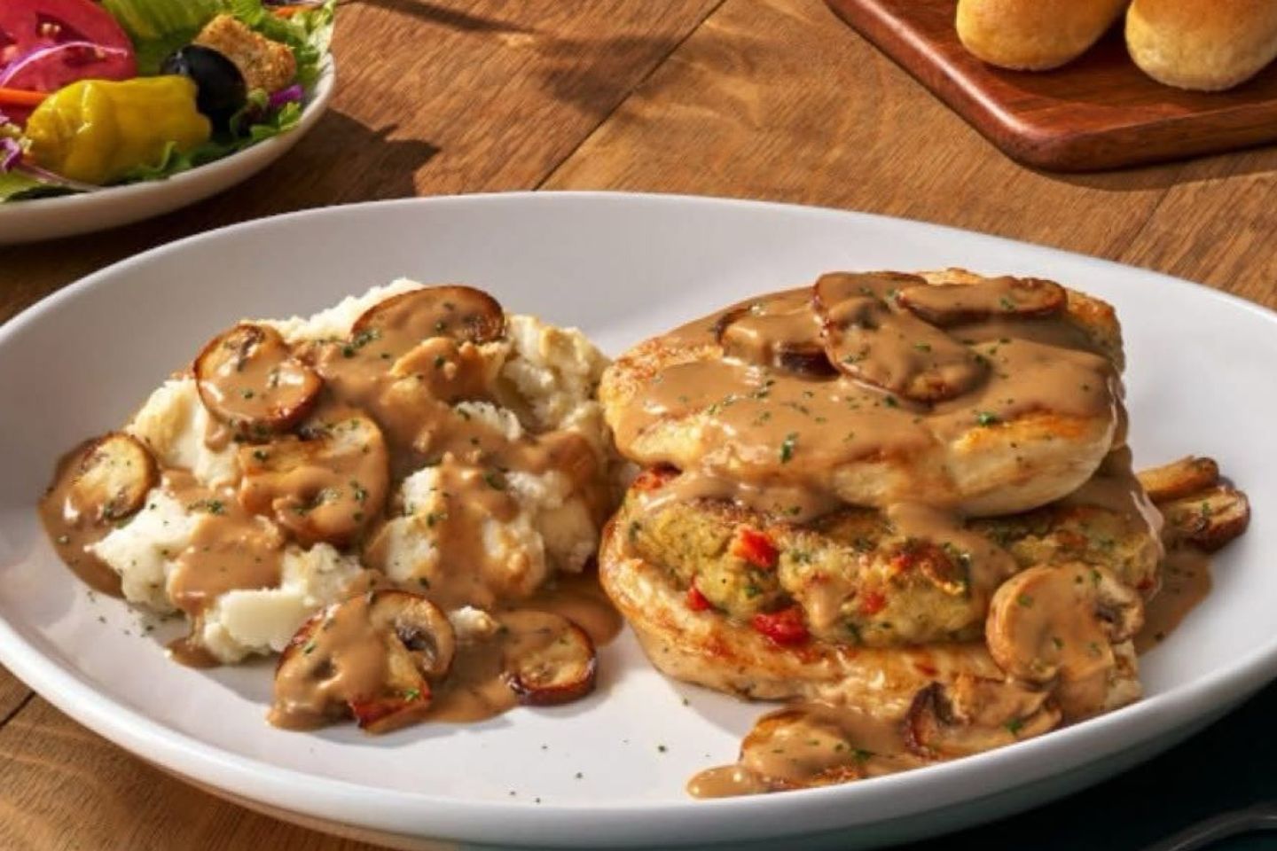Stuffed Chicken Marsala