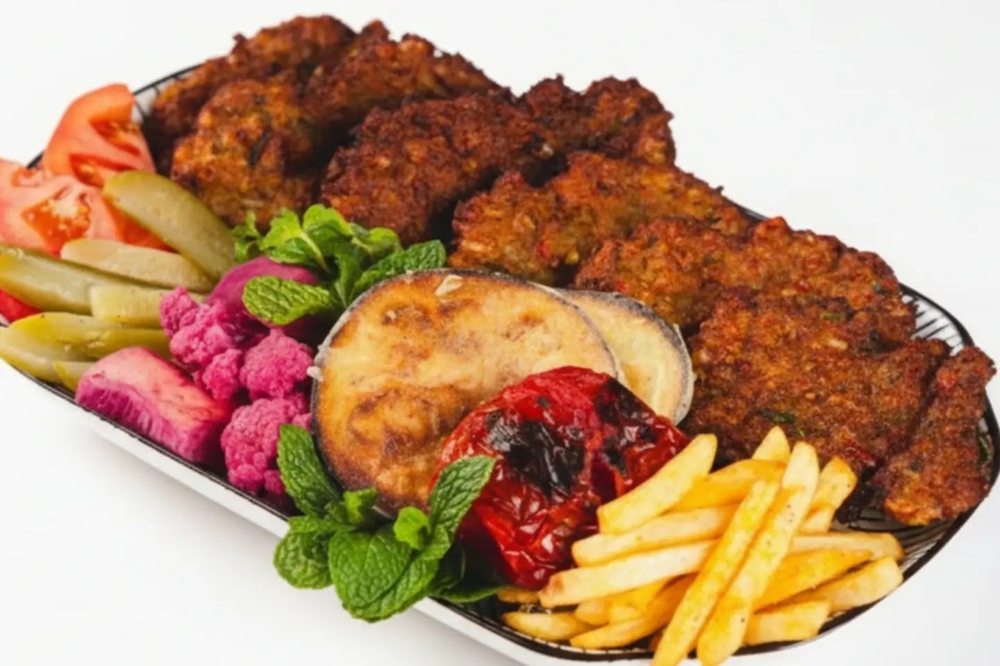 Signature Bin Arabi Plate