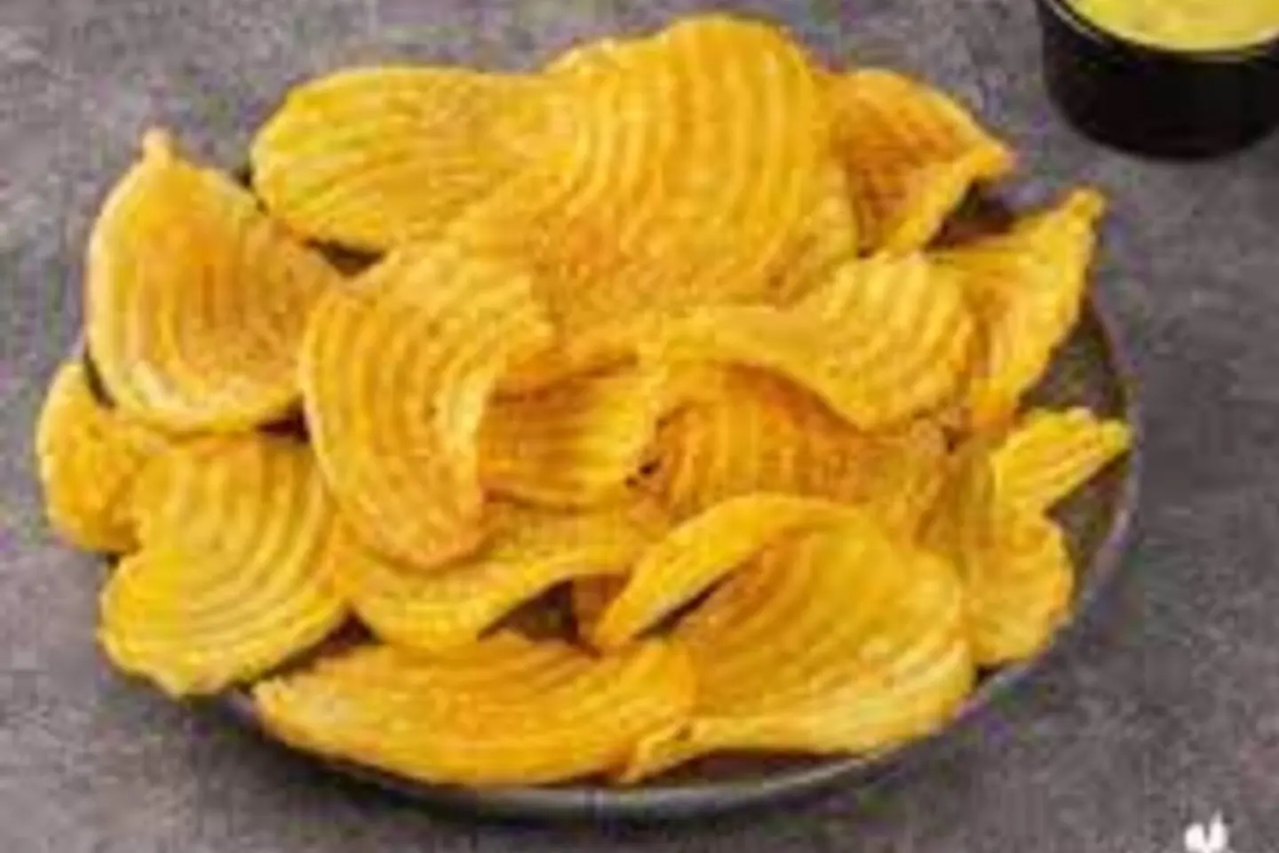 طبق بطاطس شرائح