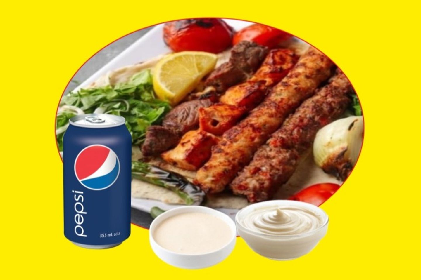 وجبه مشكل مشويات نفر