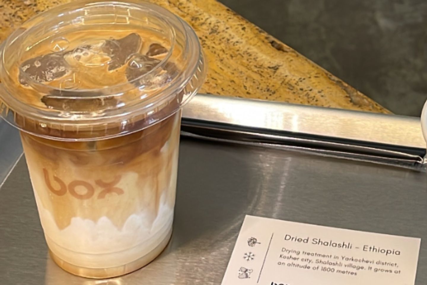 Iced Spanish Latte