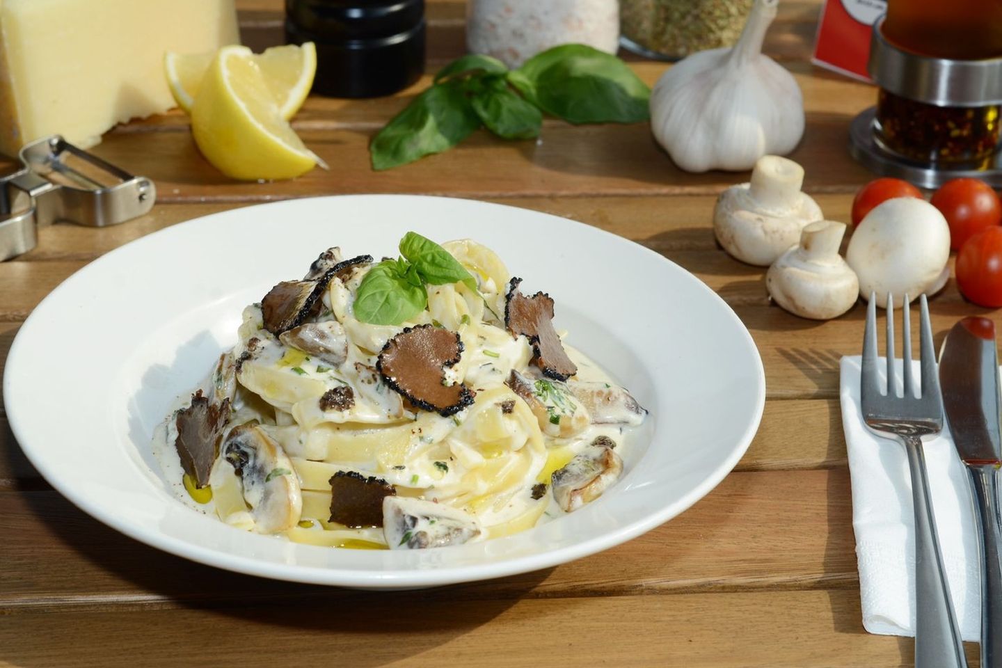 Fettuccine Al Tartufo
