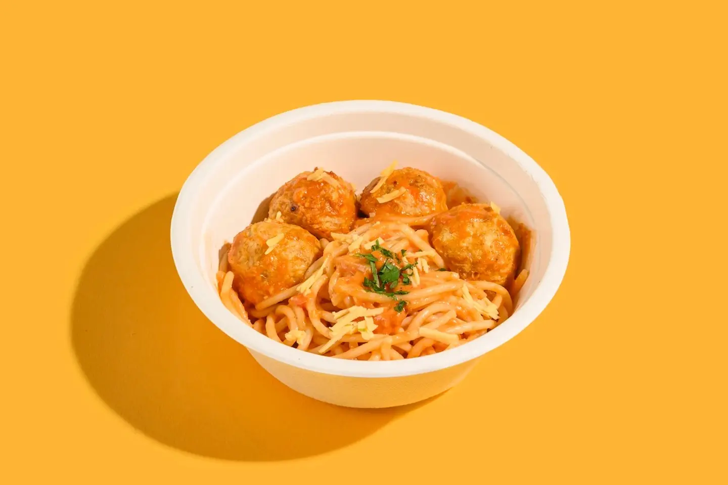 Chicken Meatball Spaghetti