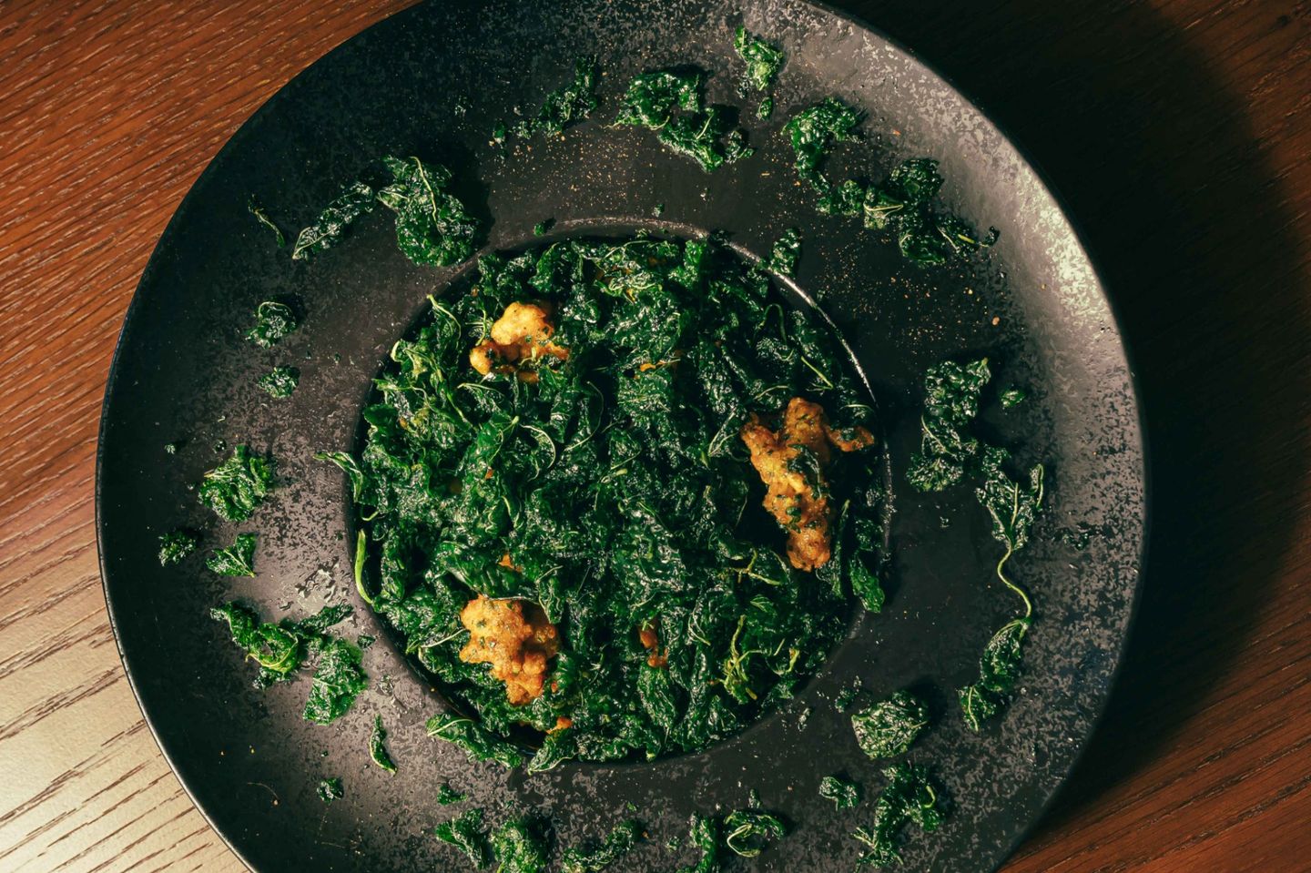 Crispy Molokhia