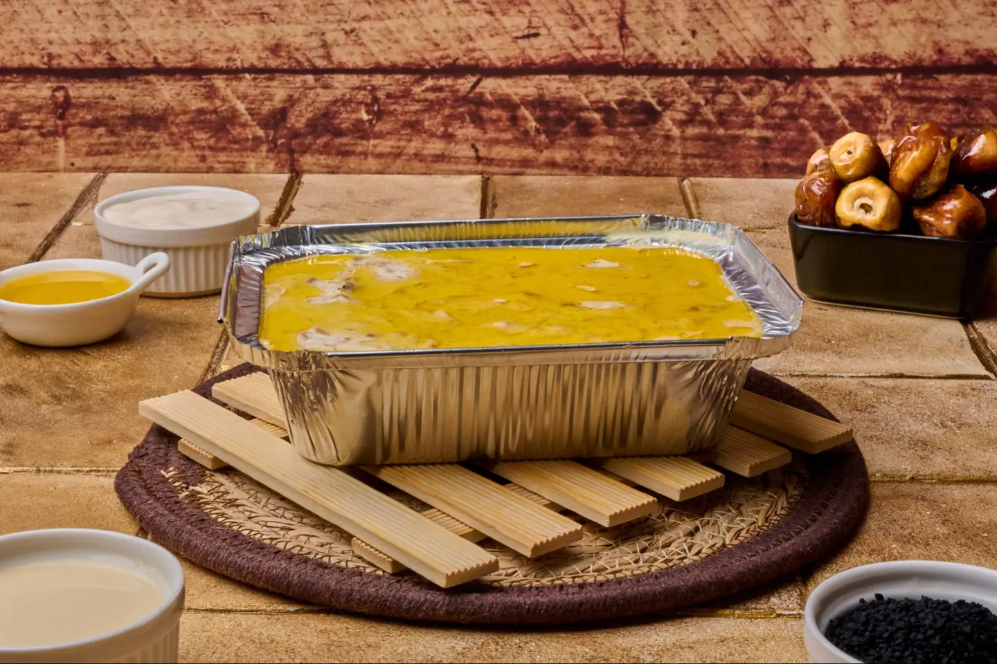 عريكة قشطة بالحليب على الصاج