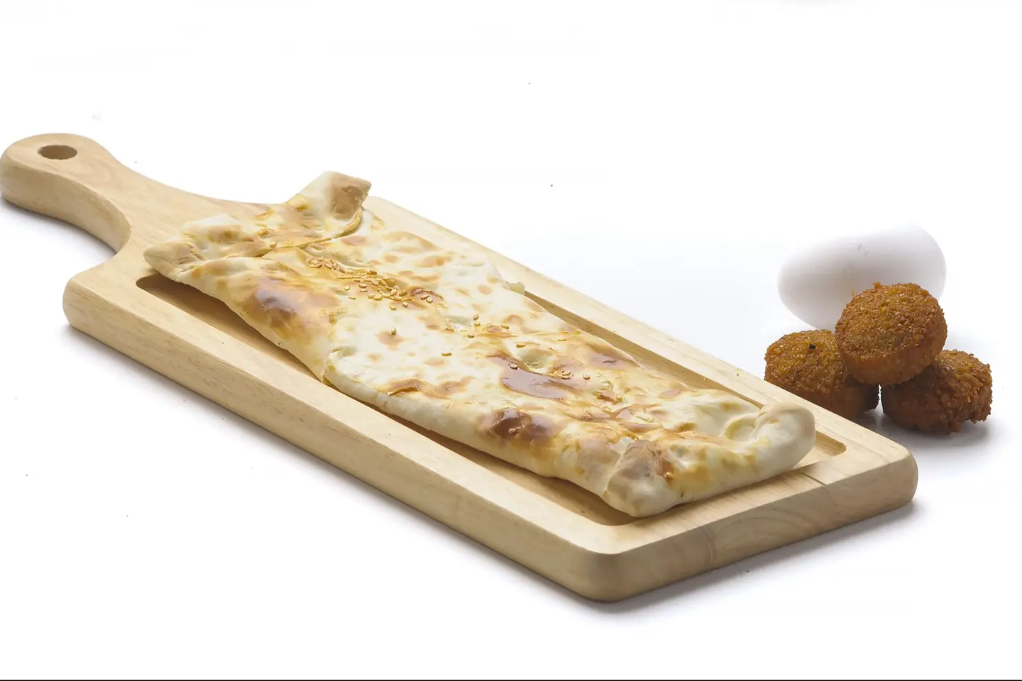 Falafel Pie - Pie With Falafel French Fries And Cheese