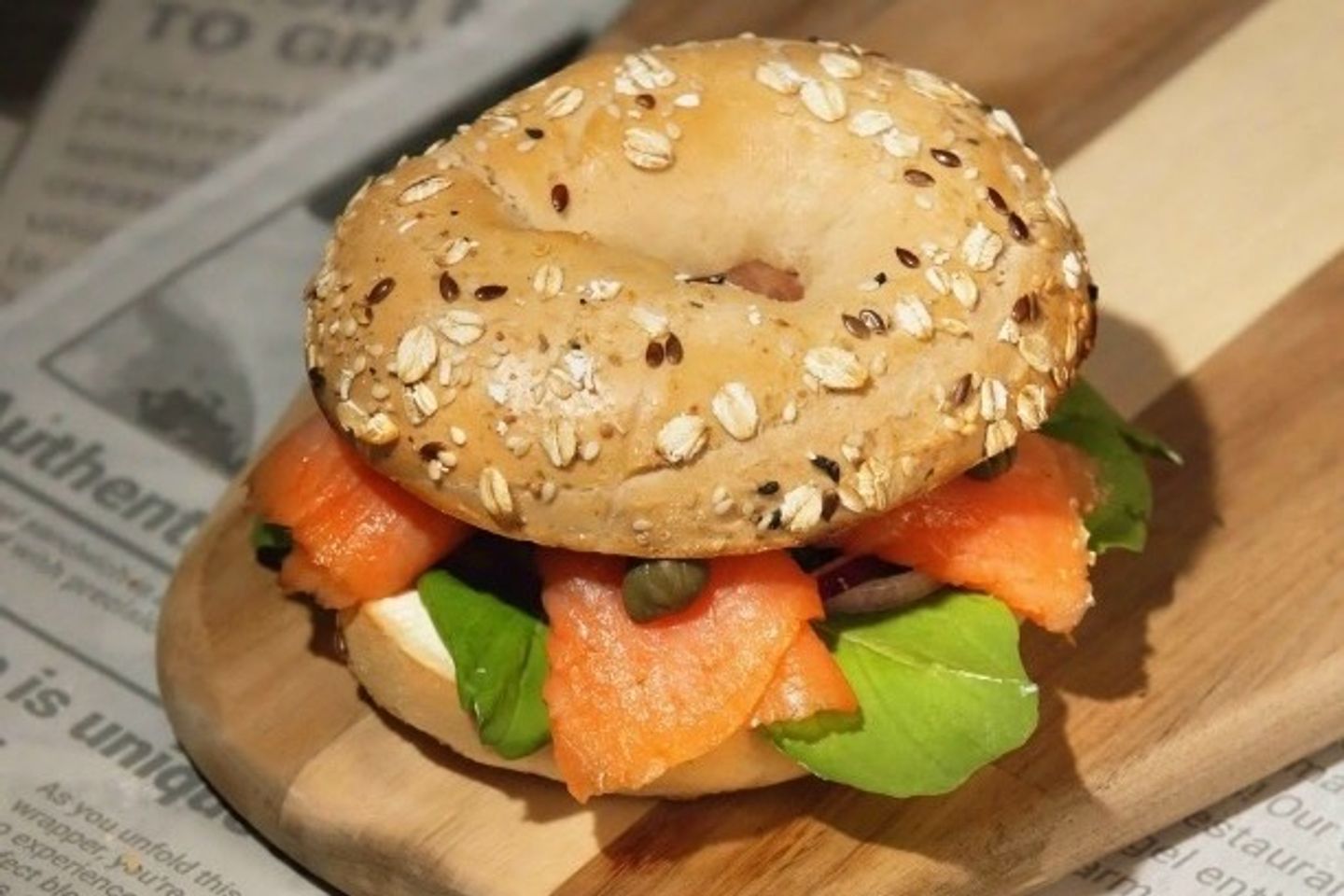 Salmon Bagel