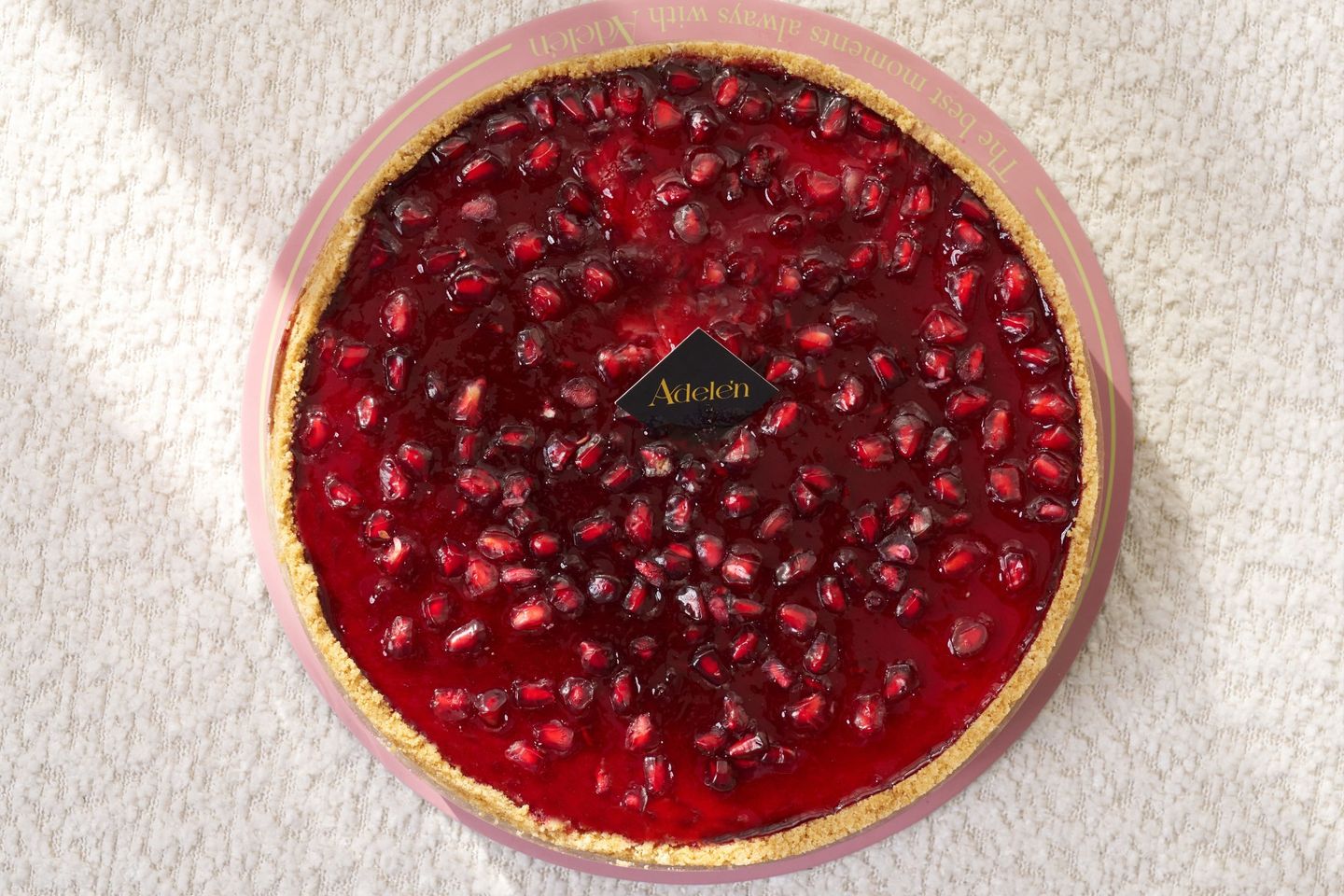 Pomegranate Cheesecake   Whole Cake
