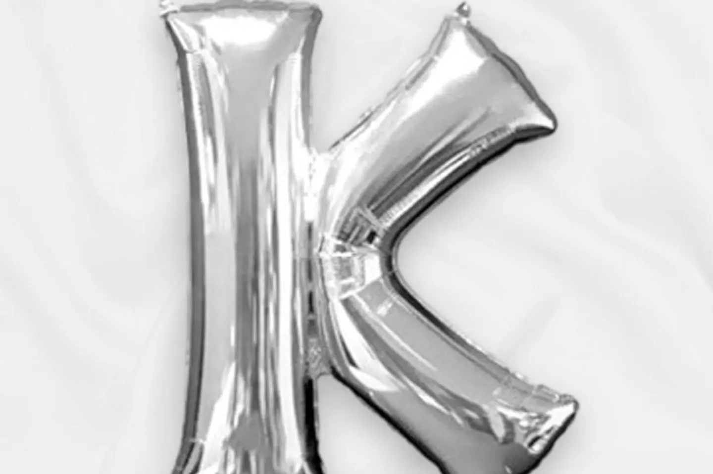 Letter K Balloon